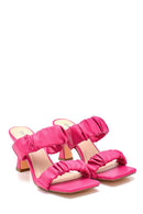Women's Casual Heeled Slippers | Derimod Women's Casual Heeled Slippers | Derimod