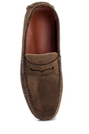 Men's Suede Leather Loafer | Derimod Men's Suede Leather Loafer | Derimod