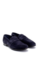 Men's Leather Suede Classic Loafer | Derimod Men's Leather Suede Classic Loafer | Derimod