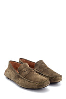 Men's Leather Suede Loafer | Derimod Men's Leather Suede Loafer | Derimod