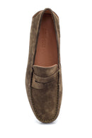 Men's Leather Suede Loafer | Derimod Men's Leather Suede Loafer | Derimod