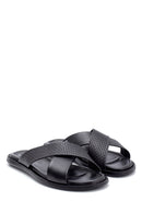 Men's Leather Slippers | Derimod Men's Leather Slippers | Derimod