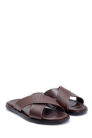 Men's Leather Slippers | Derimod Men's Leather Slippers | Derimod