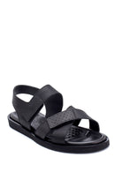 Men's Nubuck Strappy Sandals | Derimod Men's Nubuck Strappy Sandals | Derimod