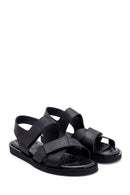 Men's Nubuck Strappy Sandals | Derimod Men's Nubuck Strappy Sandals | Derimod
