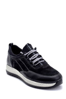 Men's Leather Nubuck Sneaker | Derimod Men's Leather Nubuck Sneaker | Derimod