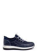 Men's Leather Nubuck Sneaker | Derimod Men's Leather Nubuck Sneaker | Derimod