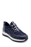 Men's Leather Nubuck Sneaker | Derimod Men's Leather Nubuck Sneaker | Derimod