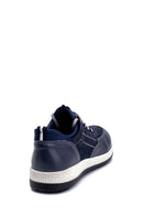 Men's Leather Nubuck Sneaker | Derimod Men's Leather Nubuck Sneaker | Derimod