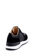 Men's Suede Detailed Leather Sneaker | Derimod Men's Suede Detailed Leather Sneaker | Derimod