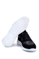 Erkek Süet Detaylı Deri Sneaker | Derimod Erkek Süet Detaylı Deri Sneaker | Derimod