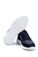 Erkek Süet Detaylı Deri Sneaker | Derimod Erkek Süet Detaylı Deri Sneaker | Derimod