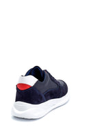 Erkek Süet Detaylı Deri Sneaker | Derimod Erkek Süet Detaylı Deri Sneaker | Derimod