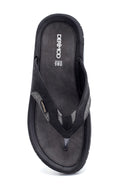 Men's Leather Flip Flops | Derimod Men's Leather Flip Flops | Derimod