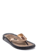 Men's Leather Flip Flops | Derimod Men's Leather Flip Flops | Derimod