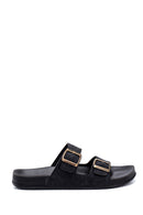 Men's Comfort Leather Slippers | Derimod Men's Comfort Leather Slippers | Derimod