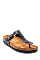 Men's Leather Slippers | Derimod Men's Leather Slippers | Derimod