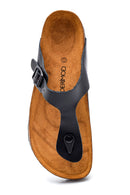 Men's Leather Slippers | Derimod Men's Leather Slippers | Derimod