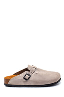 Men's Leather Suede Slippers | Derimod Men's Leather Suede Slippers | Derimod