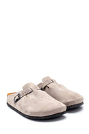 Men's Leather Suede Slippers | Derimod Men's Leather Suede Slippers | Derimod