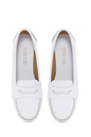 Women's White Loafer | Derimod Women's White Loafer | Derimod