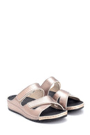 Women's Wedge Heeled Casual Slippers | Derimod Women's Wedge Heeled Casual Slippers | Derimod