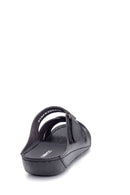 Women's Wedge Heeled Casual Slippers | Derimod Women's Wedge Heeled Casual Slippers | Derimod