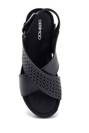 Kadın Casual Dolgu Topuk Sandalet | Derimod Kadın Casual Dolgu Topuk Sandalet | Derimod