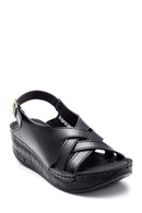 Women's Casual Wedge Heel Sandals | Derimod Women's Casual Wedge Heel Sandals | Derimod