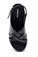 Women's Casual Wedge Heel Sandals | Derimod Women's Casual Wedge Heel Sandals | Derimod