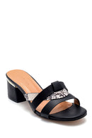 Women's Heeled Slippers | Derimod Women's Heeled Slippers | Derimod