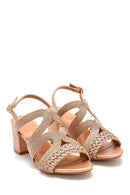 Women's Heeled Sandals | Derimod Women's Heeled Sandals | Derimod