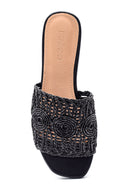 Women's Straw Slippers | Derimod Women's Straw Slippers | Derimod