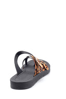 Kadın Leoper Desenli Casual Terlik | Derimod Kadın Leoper Desenli Casual Terlik | Derimod