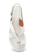 Women's Casual Patterned Sandals | Derimod Women's Casual Patterned Sandals | Derimod