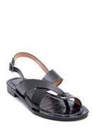Kadın Casual Desenli Sandalet | Derimod Kadın Casual Desenli Sandalet | Derimod