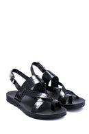 Women's Crocodile Printed Casual Sandals | Derimod Women's Crocodile Printed Casual Sandals | Derimod