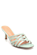 Women's Casual Heeled Slippers | Derimod Women's Casual Heeled Slippers | Derimod