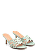 Women's Casual Heeled Slippers | Derimod Women's Casual Heeled Slippers | Derimod