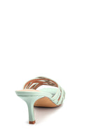 Women's Casual Heeled Slippers | Derimod Women's Casual Heeled Slippers | Derimod