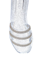 Women's Stone Detailed Casual Slippers | Derimod Women's Stone Detailed Casual Slippers | Derimod