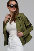 Women's Leather Coat | Derimod Women's Leather Coat | Derimod