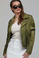 Women's Leather Coat | Derimod Women's Leather Coat | Derimod