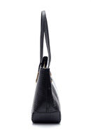 Women's Lizard Patterned Shoulder Bag | Derimod Women's Lizard Patterned Shoulder Bag | Derimod