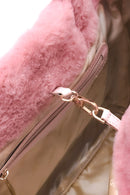 Women's Powder Plush Shoulder Bag | Derimod Women's Powder Plush Shoulder Bag | Derimod