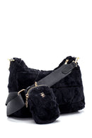 Women's Plush Crossbody Bag | Derimod Women's Plush Crossbody Bag | Derimod