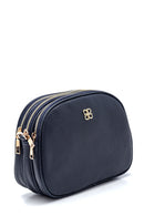 Women's External Zipper Crossbody Bag | Derimod Women's External Zipper Crossbody Bag | Derimod