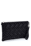 Women's Black Casual Quilted Portfolio | Derimod Women's Black Casual Quilted Portfolio | Derimod