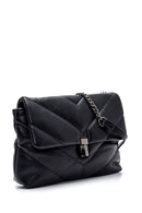 Women's Black Quilted Shoulder Bag | Derimod Women's Black Quilted Shoulder Bag | Derimod