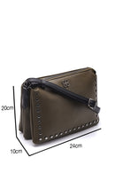 Women's Metal Detailed Crossbody Bag | Derimod Women's Metal Detailed Crossbody Bag | Derimod